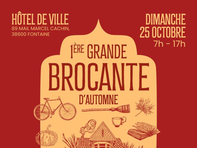 Brocante d&rsquo;automne : un RDV à ne pas manquer