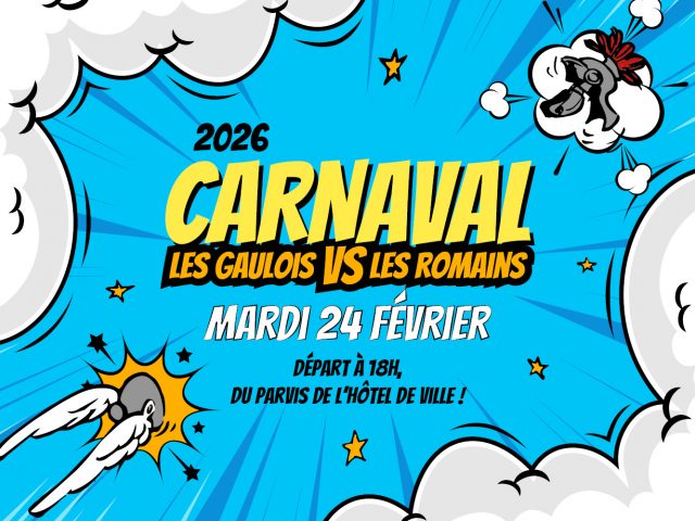Par Toutatis ! Les Romains et Gaulois s’invitent au Carnaval !
